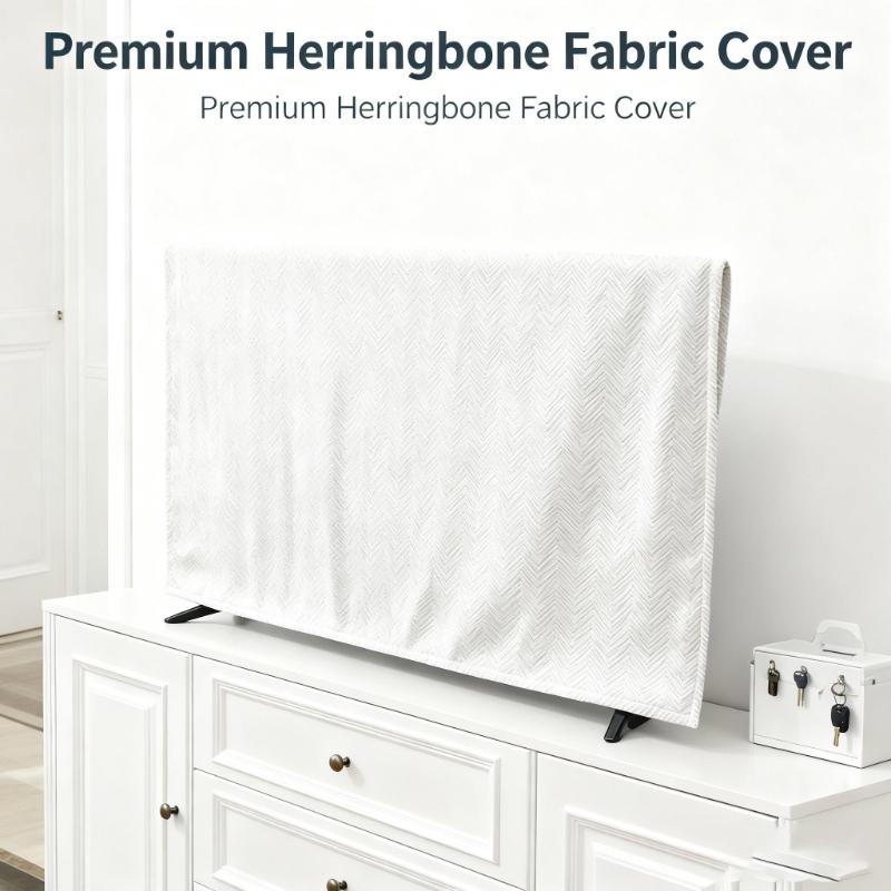 Многоразмерный чехол для телевизора в стиле джапанди, специально для телевизоров с плоским экраном, пылезащитный протектор и домашний декор