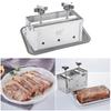 Пресс-форма из нержавеющей стали для ветчины и мяса, коробка для приготовления гамбургеров на обед