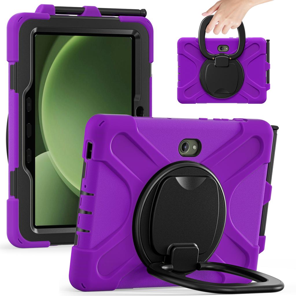 Чехол для Samsung Galaxy Tab Active5 Pro X350/X356B/Active Pro T540/T545/T547/Active4 Pro T630/T636, TPU + PC + Силиконовый Чехол, Подставка