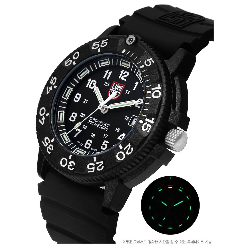 Luminox XS.3001.F (XS.3001, A.3001) Мужские часы Navy SEAL Original Diver с уретановым ремешком