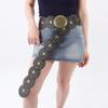 Exaggerated Cowboy Hollow Belt Western Style Wide Disc Belt Disc Belt  for Women