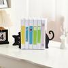 Bookend for Small Spaces Compact Bookend Metal Bookends Stylish Black Cat Reindeer Dragon Decor for Home Office