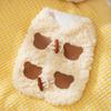 Puppy Dog Clothes Autumn and Winter Warm Small Dog Teddy Than Bear Horn Buckle Cat Two Feet Down Jacket Pet Clothing