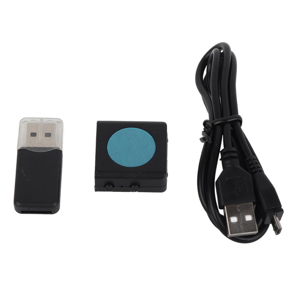 Мини-камера безопасности 1080P, видеонаблюдение, ночное видение, карта-камера 3x2,8x1,1 см