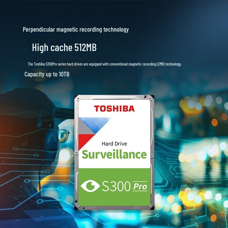 Toshiba S300 Pro Series Surveillance Hard Drive