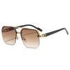 Women's Sunglasses, Double-beam Square Men's and Women's Outdoor Sunglasses.