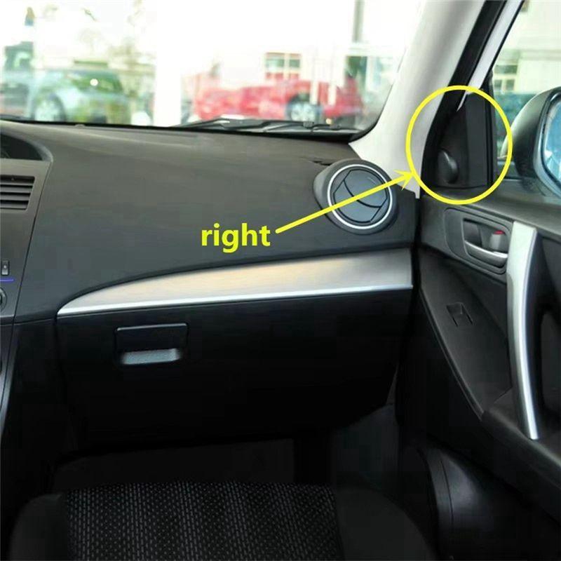 N61R-Car Loudspeaker Cover A-Pillar Horn Cover For Mazda 3 BL 2008-2012 BBM3-69-11Y BBM3-69-17Y BBM36911Y