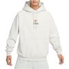 Nike Мужская толстовка с вышитым буквенным логотипом на флисовой подкладке Light-Bone FV4024-072