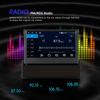 Universal 1 Din Car Radio 17.78cm Retractable Screen Car Multimedia Video MP5 Player, Incar Entertainment, Driving Companion