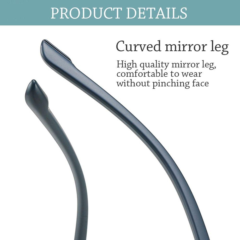 New Fashion Full Frame Metal Ultra Light Myopia Glasses Vision Care Eyeglasses Blue Light Blocking