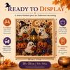 Halloween Ghost & Pumpkin 3D Pearl Art DIY Kit for Adults Cute Spooky Diamond Painting Craft Kit