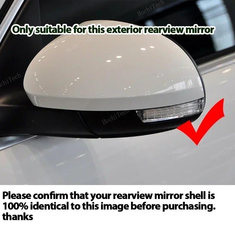 2pcs Flowing Mirror Dynamic LED Turn Signal Light Car Styling For Volkswagen VW Tiguan 5N Sharan 7N Seat Alhambra 7N