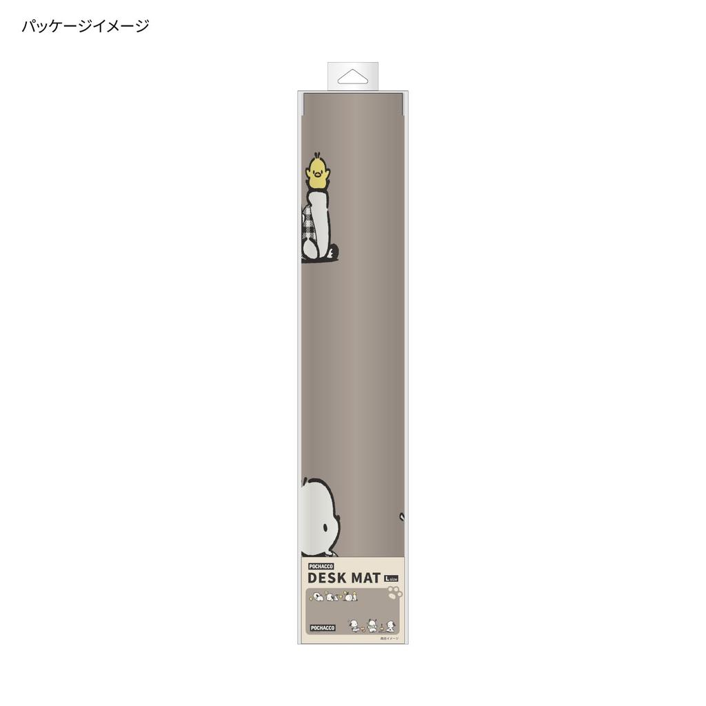 Gourmandies Sanrio Characters Настольный коврик L Размер Pochacco SANG-376PC