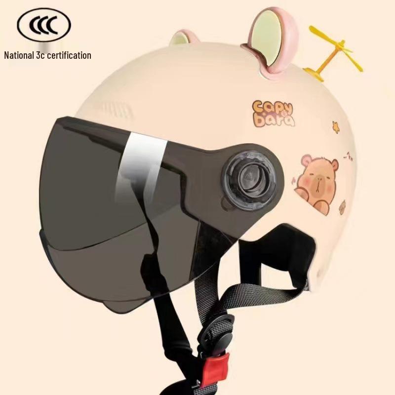 Year-Round Safety Helmet for Kids – Cute Electric Vehicle Helmet