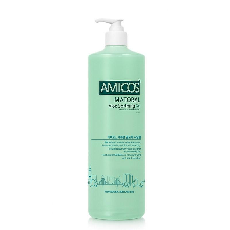 Amicos Natural Aloe Soothing Gel / 1000ml, 1kg, 1 pcs