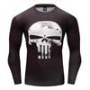 Stylish And Comfortable Men T-shirt Long Sleeve Super Hero Compression Sport 3d Fitness Cycling Shirt