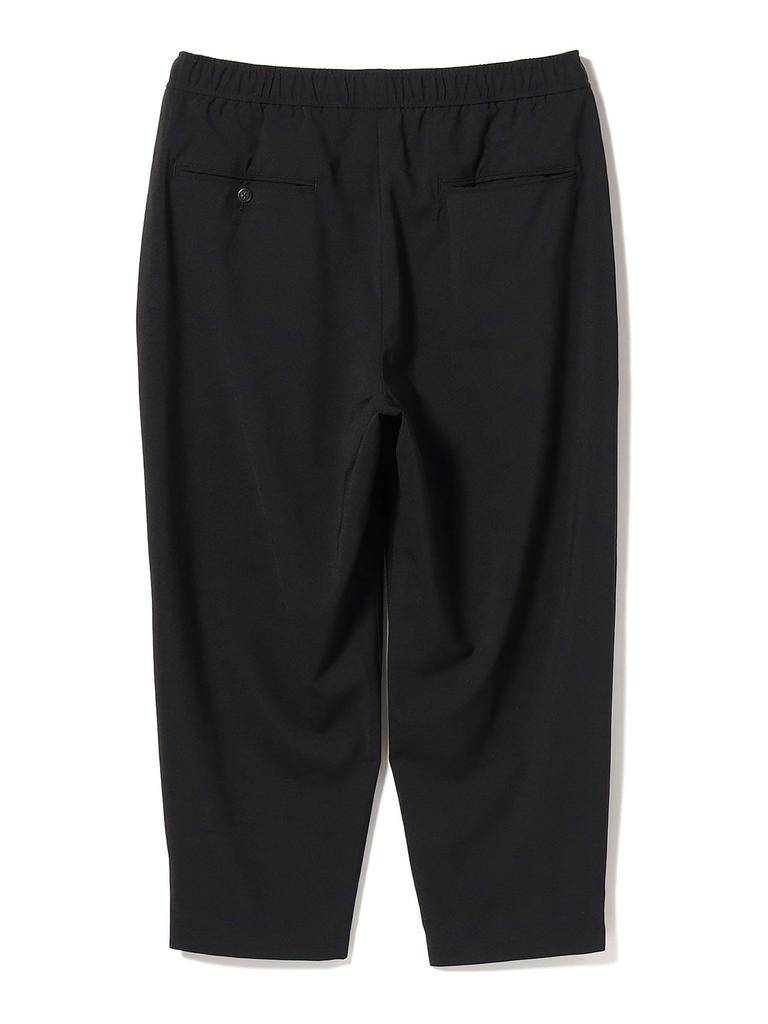 Beams Painter Dry 2-Pleat Easy Pants, Men's, Black, XL, 11241790803