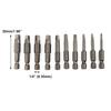 Magnetic Screwdriver Bits Compatible With Electric Screwdrivers