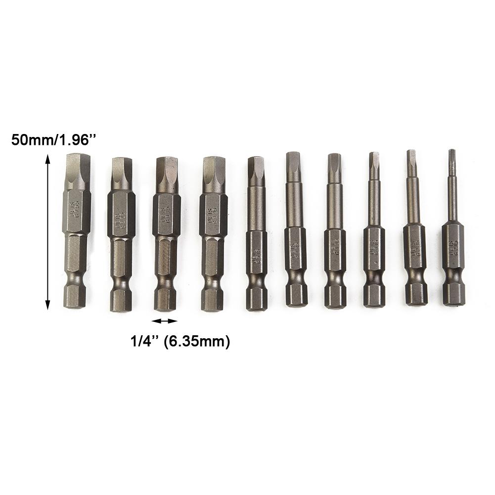 Magnetic Screwdriver Bits Compatible With Electric Screwdrivers