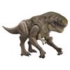 Mattel Мир юрского периода Фигурка Динозавра Рекс Искаженный 42 см для Детей от 4 лет и JMC73 Кусающийся! Игрушка, Прибл.. Длина, Вверх, Коричневый,