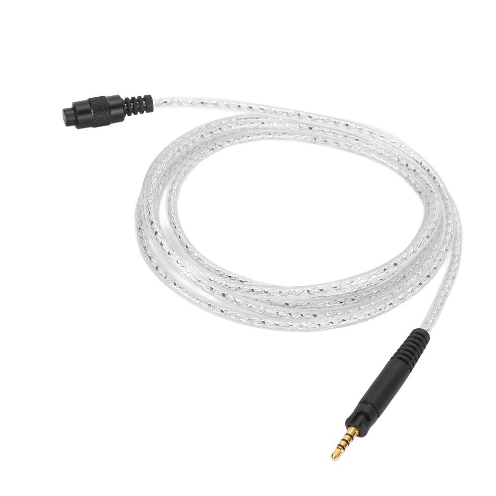 Flexible Silver Plated Earphone Cable for HD518 HD558 HD598 HD569 HD579 HD599 Upgrade Experience