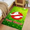 Ghostbusters Personalized Name Floor Mat Suitable for Game Room Playrooms Entryway Living Rooms Antislip Carpet Decorate Offices