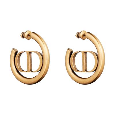 30 Montaigne Серьги-кольца Винтажное золото Женские серьги E1285MTGMT-D907