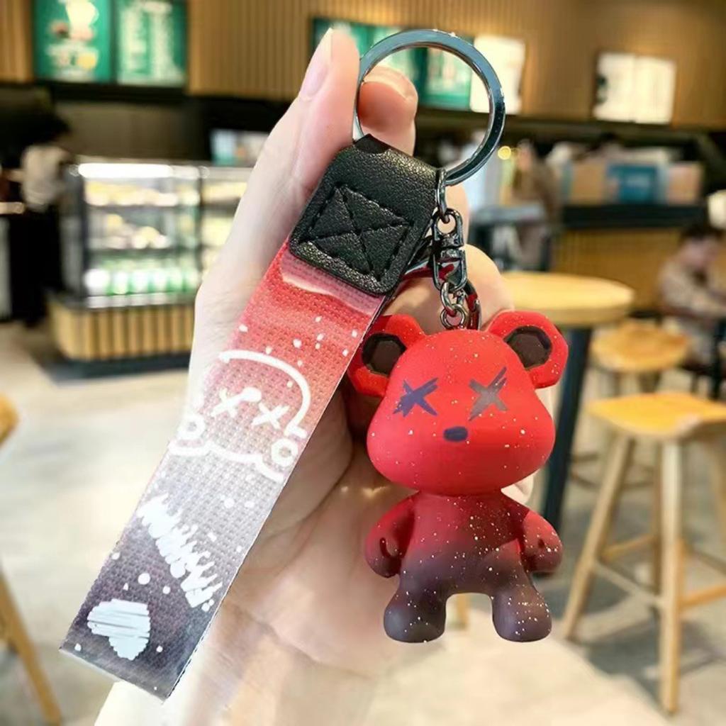 Cute Teddy Bear Keychain, Car Keychain