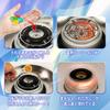 Машина для приготовления сахарной ваты eMonz Cotton Candy Maker Meijin, бытовая, серебряная, из нержавеющей стали, спецификация Meijin Stick, специальный пакет в комплекте, машина для приготовления сахарной ваты Cotton Candy Maker