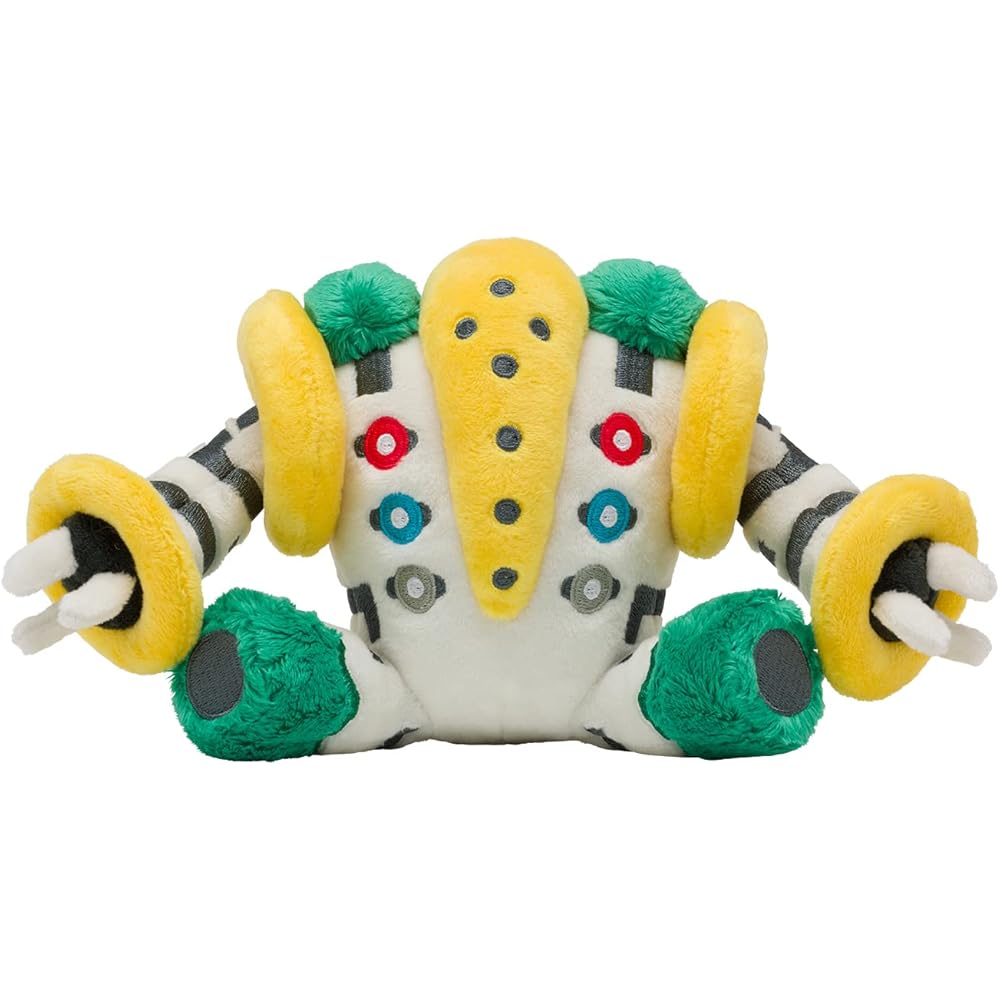 Оригинал из Pokmon Center Плюшевая игрушка Pokmon Fit Реджигаса 12,5x24x12 см