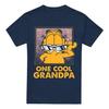 Гарфилд Мужская футболка Один Крутой Дедушка День Отца