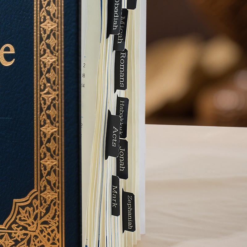 Библейские вкладки, 75 штук, красочные, ламинированные библейские вкладки для женщин и мужчин, библейские вкладки для учебной Библии, индексные вкладки для Библии, вкладки для книг Библии