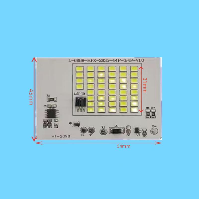 10 Вт-600 Вт Светодиодный уличный солнечный 2835 5730 Высокая яркость Шарик Проекционный свет Интегрированный источник света Световая панель