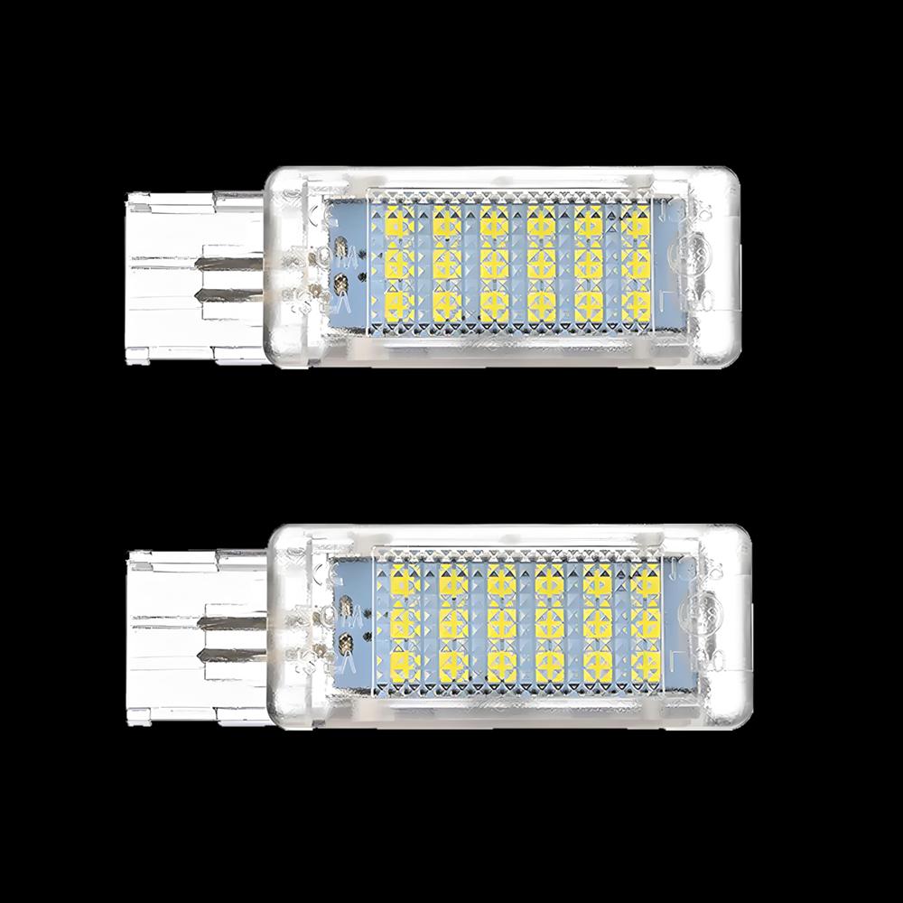 CANbus Белый Синий Для Seat Ateca Alhambra Skoda Superb Rapid VW Passat B6 B7 Golf 5 6 Caddy Светодиодная подсветка пространства для ног Лампы перчаточного ящика