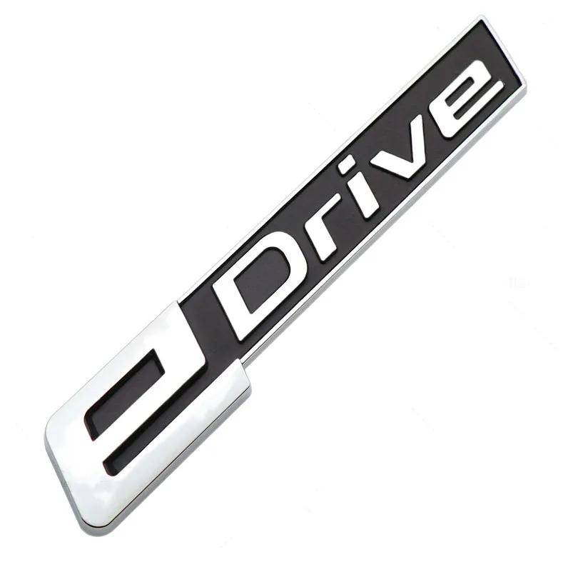 3D ABS eDrive Logo Car Rear Bender Emblem Badge Sticker Auto Styling For eDrive 225 i4 i3 i8 X1 X5 530e i01 i12 i15
