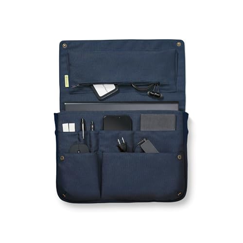 KOKUYO Bag-in-Bag Laptop Bag 13.3-inch Clutch Bag A4 Horizontal Business BIZRACK Smoky Navy KAHA-BRB130DB