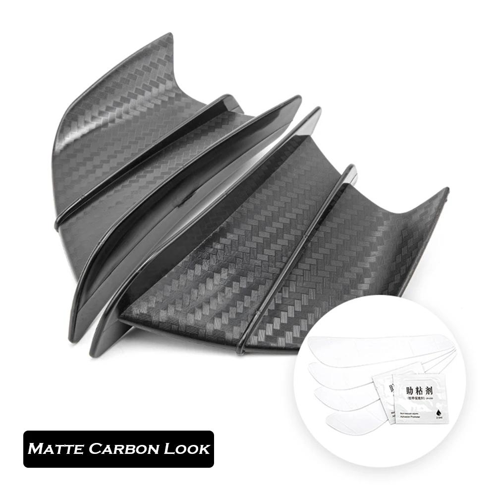 Motorcycle Winglet Aerodynamic Wing Kit Spoiler For Yamaha Suzuki Kawasaki Honda H2/H2R Scooter Motorcycle Modification Wings