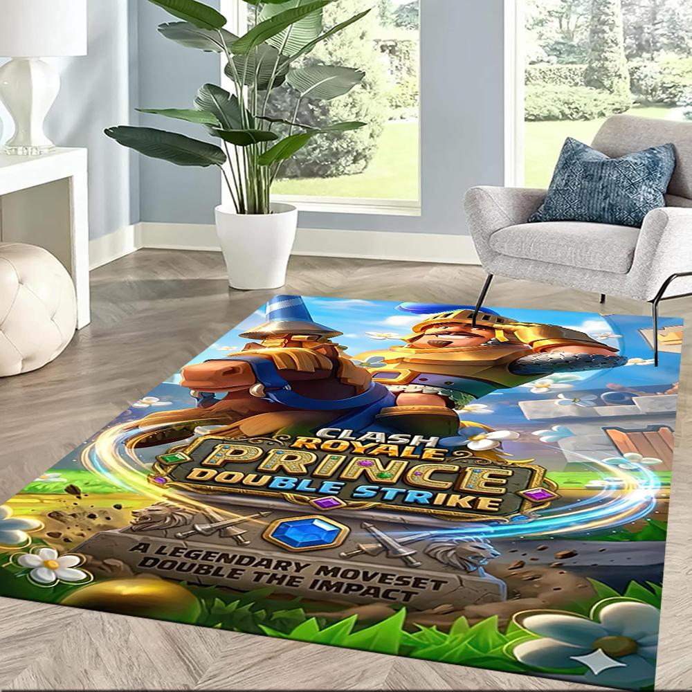 Квадратные ковры из игры Clash Royale — отличный выбор для гостиных, спален, домашнего декора и в качестве подарков.