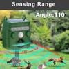 Ультразвуковой отпугиватель животных на солнечной энергии для использования на открытом воздухе с датчиком движения и светодиодной подсветкой