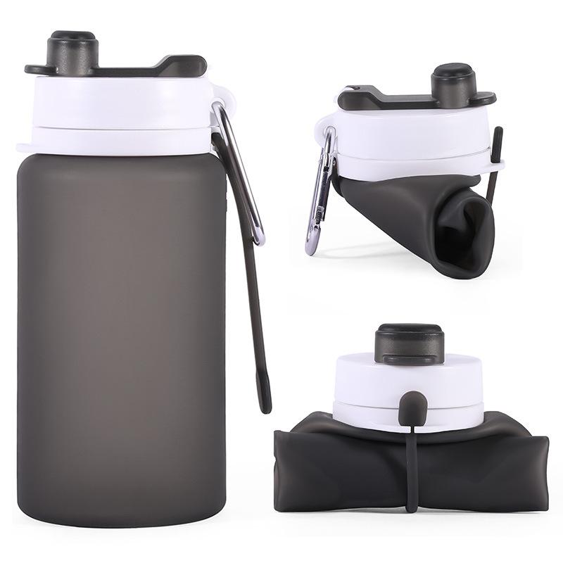 Spacious Travel Pot Silk Screen Outdoor Use Athletic Water Cup Portable Internet Celebrity Water Bottle Folding Kettle Cup