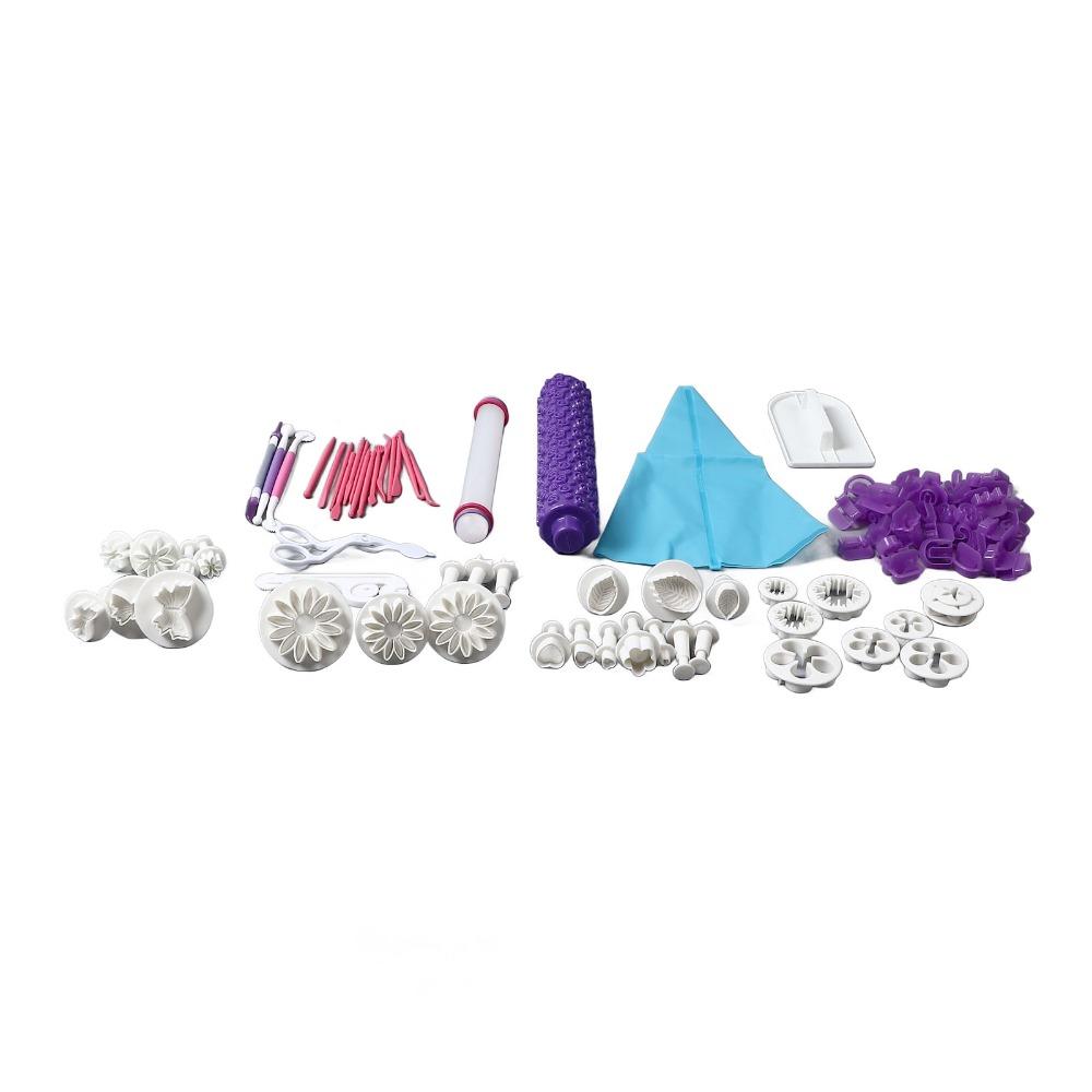 Heart Star Butterfly Shape Fondant Cake Cutter Set Flower Fondant Cutters For Icing Decorating