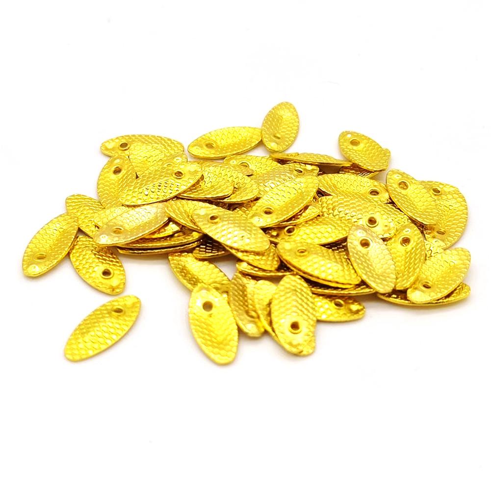 100 шт. вращающиеся блесны блесны блесны металлические рыболовные приманки семена дыни спиннинг приманка для жестких приманок черви