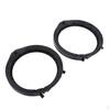 2pcs Black 6.5 Inch Car Speaker Mounting Spacer Adaptor Rings for , Accord, ,Fit,CITY