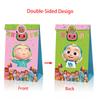 24Pcs Cocomelon Birthday Party Gift Bags With 36 Stickers For Kids Party