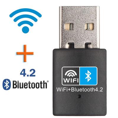 Адаптер USB WiFi и Bluetooth 2 в 1 150 Мбит/с USB WiFi Bluetooth Адаптер 2,4 ГГц Беспроводной Внешний Приемник Передатчик RTL8723 WiFi Донгл
