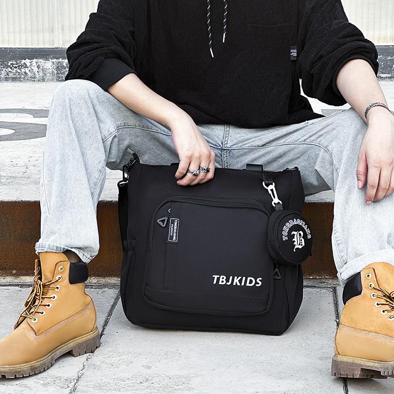 Мужская сумка-мессенджер для школьников средней школы, сумка через плечо, школьная сумка