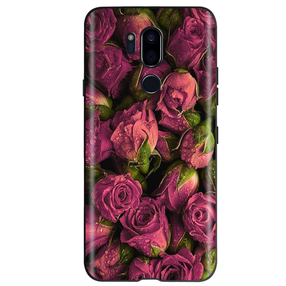 Для LG G7 ThinQ Чехол G710 LM-G710 Милый Кот Бабочка Ударопрочный Мягкий Силиконовый Чехол для Телефона Для LG G7 ThinQ Задняя Крышка 6.53'' Coque