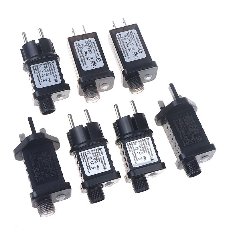 EU US UK Штекер AC 220V 110V на 31VDC 6W 24V 5V Адаптер-трансформатор Штекер Блок питания IP44 8 Режимов Светодиодная лампа Драйвер Переключатель Адаптер