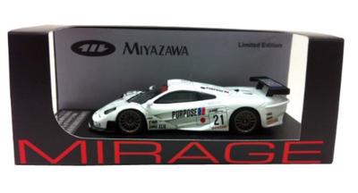 HPI Япония Модель Миядзавы Ограниченная серия HPI McLaren F1 GTR 21 1999 1000 км Фудзи Готовая модель 1/43 №
