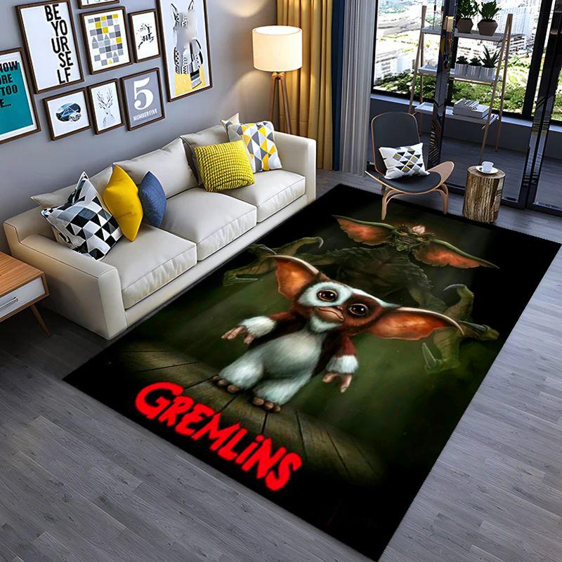 Gremlins 35th Anniversary: Chaos Charm carpet Suitable for all seasons Living room and bedroom mats Doormat Protective pad Bathroom mat